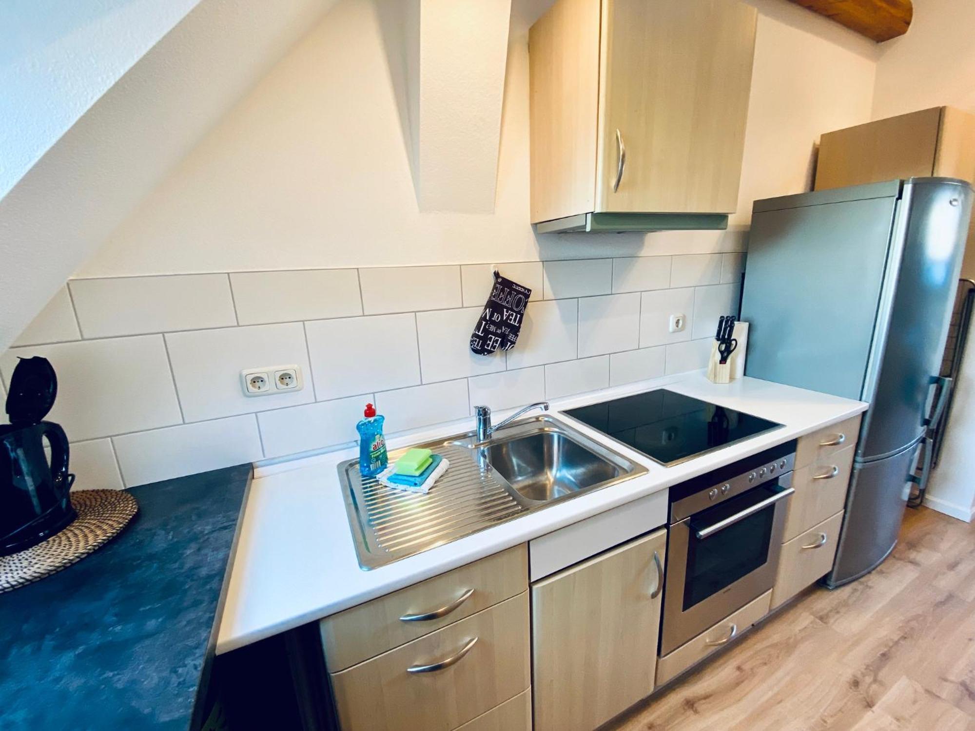 Apartment Schleusentor - Ferienwohnung Maisonette Росток Екстериор снимка
